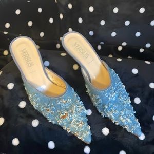 Versus - Versace Denim Slip-ons